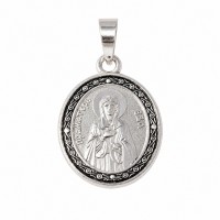 Ева Нательная икона, Мельхиор с серебрением