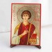 Икона Пантелеимон на дереве, ручная отделка сусальным золотом, 17×23 см