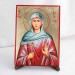 Икона Валерия на дереве, ручная отделка сусальным золотом, 17×23 см
