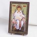 Икона Спиридон Тримифунтский на дереве №107 11.5х19 с двойным тиснением