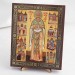 Икона Иоанн Кронштадский на дереве №114 13х16 с двойным тиснением