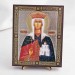 Икона Тамара на дереве №135 13x16 с двойным тиснением