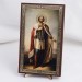 Икона Александр Невский на дереве №174 11.5х19 с двойным тиснением