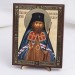 Икона Иоанн Шанхайский на дереве №188 13х16 с двойным тиснением