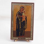 Икона Моденская (Косинская) БМ на дереве №191 11.5х19 с двойным тиснением