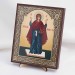 Икона Нерушимая Стена БМ на дереве №47 13х16 с двойным тиснением
