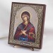 Икона Семистрельная БМ на дереве №6 13х16 с двойным тиснением