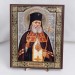 Икона Лука Крымский на дереве №103 17х21 с двойным тиснением