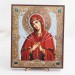 Икона Умягчение злых сердец БМ на дереве №115 17х21 с двойным тиснением