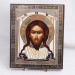 Икона Спас Нерукотворный на дереве №13 17х21 с двойным тиснением