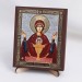 Икона Неупиваемая Чаша БМ на дереве №20 9х11 с двойным тиснением