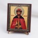 Икона Дмитрий Донской на дереве №59 9х11 с двойным тиснением