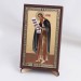 Икона Илия Пророк на дереве №62 7.5х12.5 с двойным тиснением
