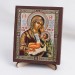 Икона Утоли моя печали БМ на дереве №78 9х11 с двойным тиснением