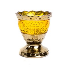 Лампада Лилия желтая (золото) Лампада Лилия желтая (золото)