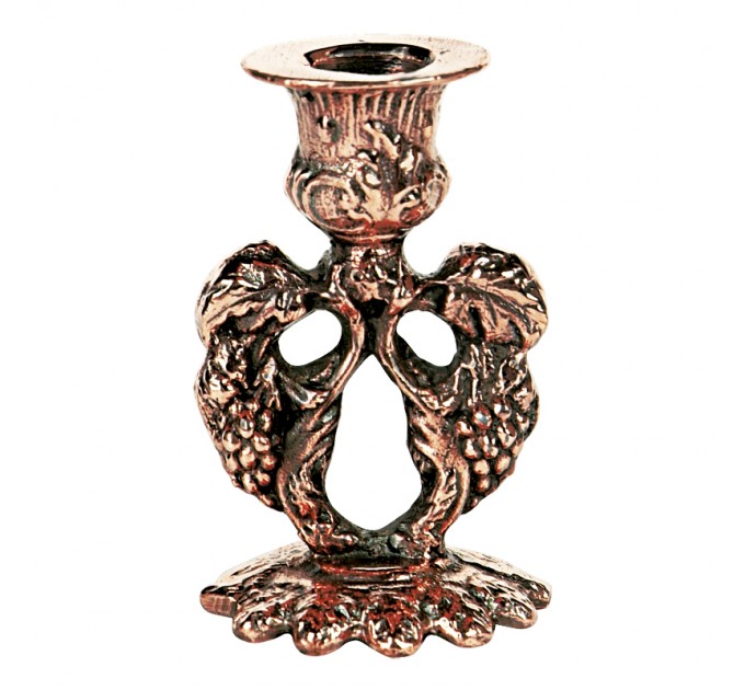 Подсвечник "Лоза" литье (медь)
