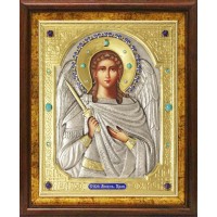 Икона Святого Ангела Хранителя в посеребренной ризе (окладе), Р-212.7К
