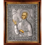 Феодор Ушаков, св. прав., в посеребренной ризе (окладе), Р-222К