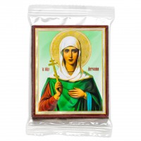 Икона 6х9 Антонина св. мц. Кродамнская, дева (2) Икона 6х9 Антонина св. мц. Кродамнская, дева (2)