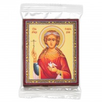 Икона 6х9 Евлалия Барселонская, дева, мц.