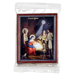 Икона 6х9 Рождество Христово 4