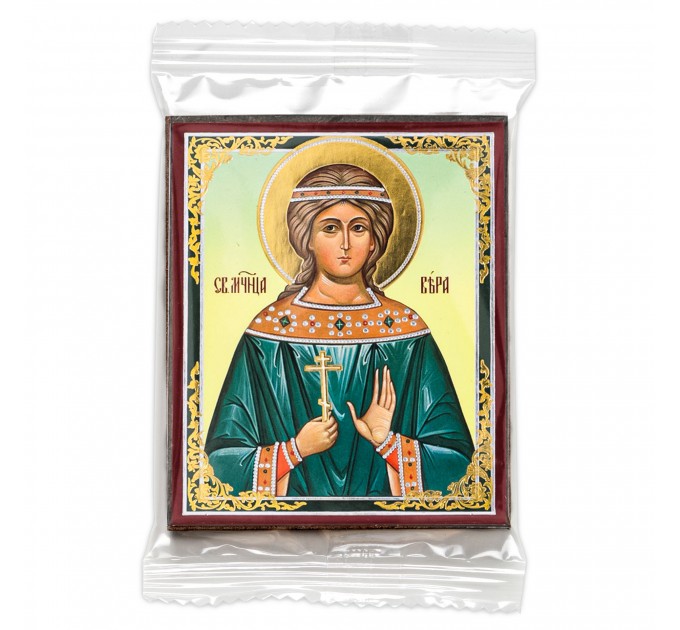 Икона 6х9 Вера Римская, отроковица, мц. (2)