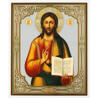 Икона 30х40 Господь Вседержитель, оргалит