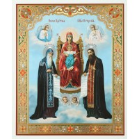 Икона 30х40 Киево-Печерская БМ, оргалит