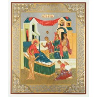 Икона 30х40 Рождество Богородицы, оргалит