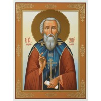 Икона 30х40 Сергий Радонежский 01, оргалит