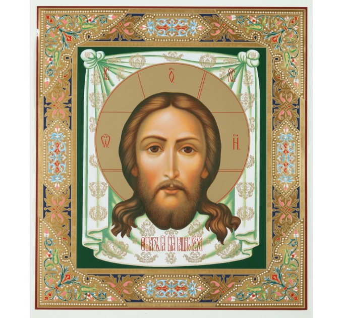 Икона 30х40 Спас Нерукотворный 01, оргалит