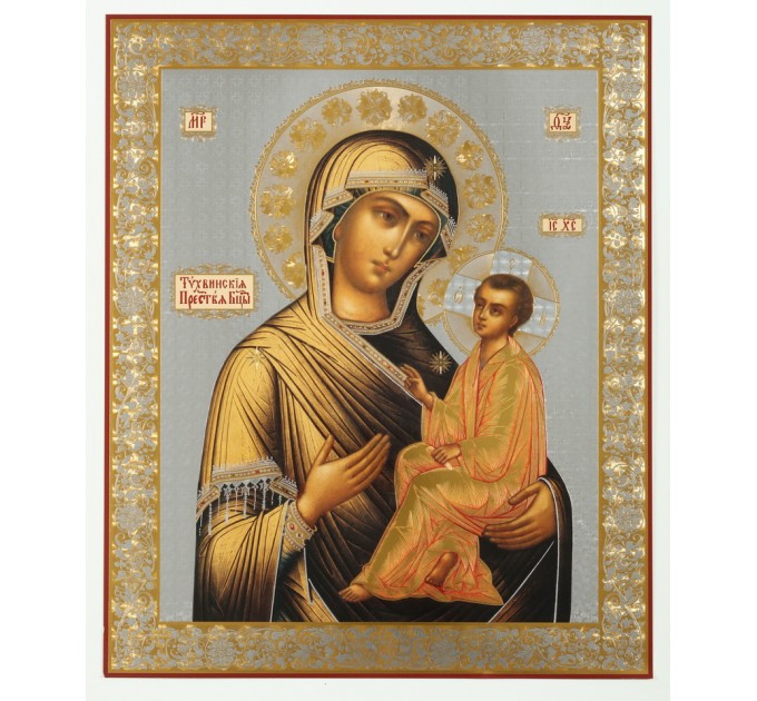 Икона 30х40 Тихвинская БМ 2, оргалит