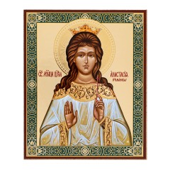 Икона 11х13 Анастасия, великая княжна, оргалит Икона 11х13 Анастасия, великая княжна, оргалит