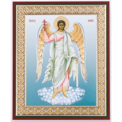 Икона 11х13 Ангел-Хранитель (ростовой), оргалит Икона 11х13 Ангел-Хранитель (ростовой), оргалит