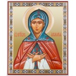 Икона 11х13 Аполлинария прп., оргалит