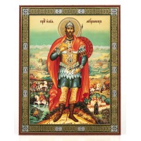 Икона 11х13 Илия Муромец 2, оргалит