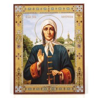 Икона 11х13 Ксения Петербургская, блж. (7), оргалит