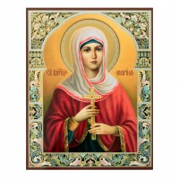 Икона 11х13 Марина Антиохийская, вмц. (3), оргалит