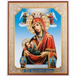 Икона 11х13 Млекопитательница БМ, оргалит