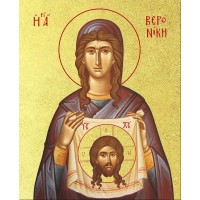 Икона "Веринея (Вероника)", с золочением поталью, 10В3-УЛ